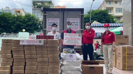 Chung tay cùng Hội Chữ Thập Đỏ Tp Hồ Chí Minh ủng hộ công tác phòng chống dịch Covid – 19