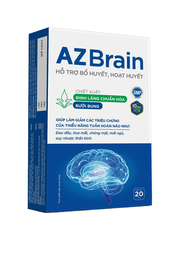 AZBrain-hỗ trợ bổ huyết, hoạt huyết